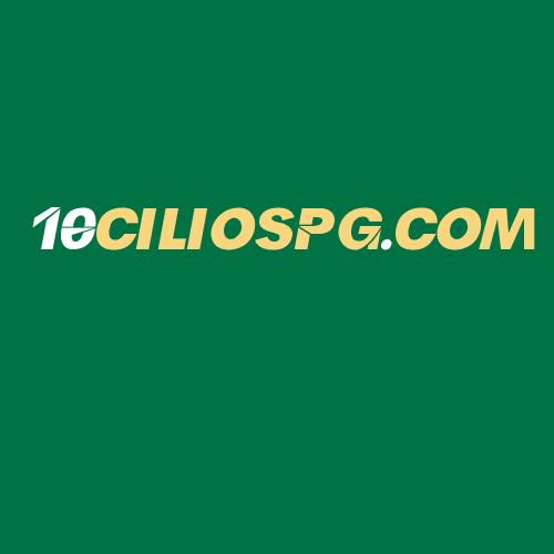 Logo da 10CILIOSPG