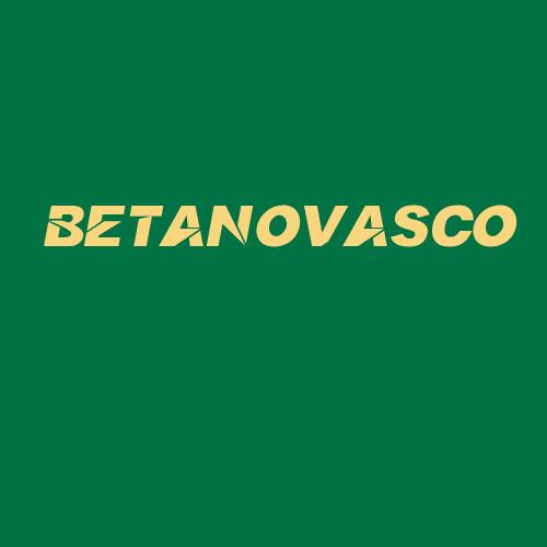 Logo da BETANOVASCO