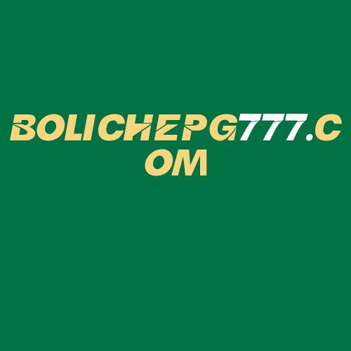 Logo da BOLICHEPG777